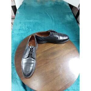 Allen Edmonds Lasalle Size 10 Mens Black Split Toe Leather Oxford Dress 4308